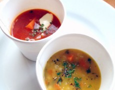温かいスープ、冬の新登場！